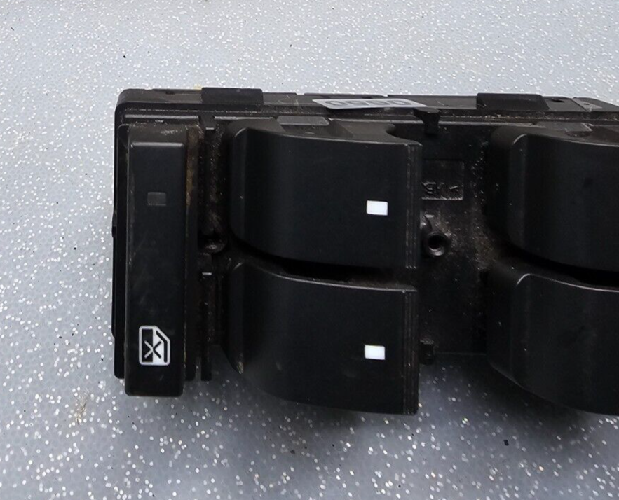 07-13 SILVERADO SIERRA LEFT DRIVER MASTER POWER WINDOW SWITCH ASSEMBLY OEM WS47
