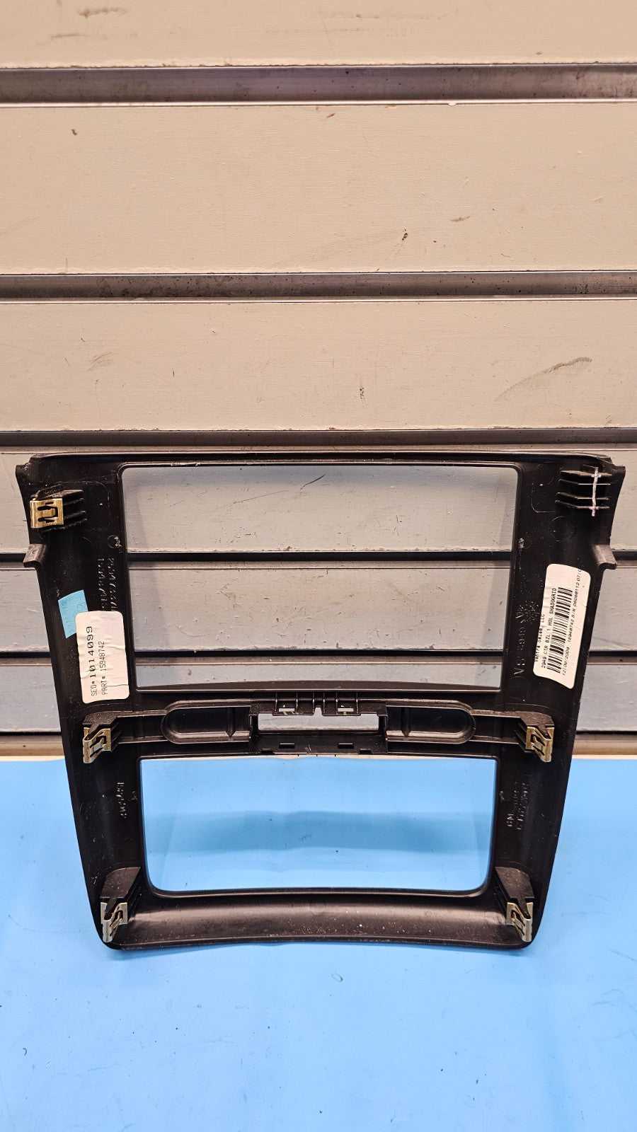🔥05-10 COBALT DASH CLIMATE CONTROL RADIO STEREO BEZEL PANEL CARBON FIBER BLACK