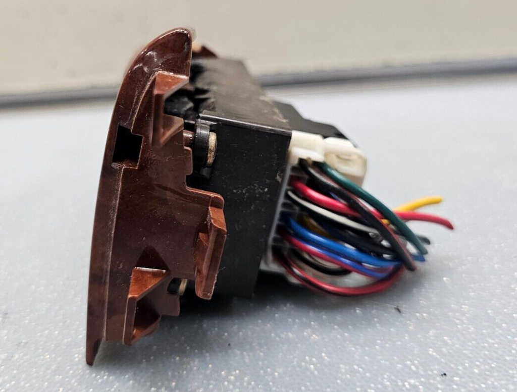 🔥03-08 Corolla Matrix Left Driver Master Power Window Switch Assembly Wood OEM