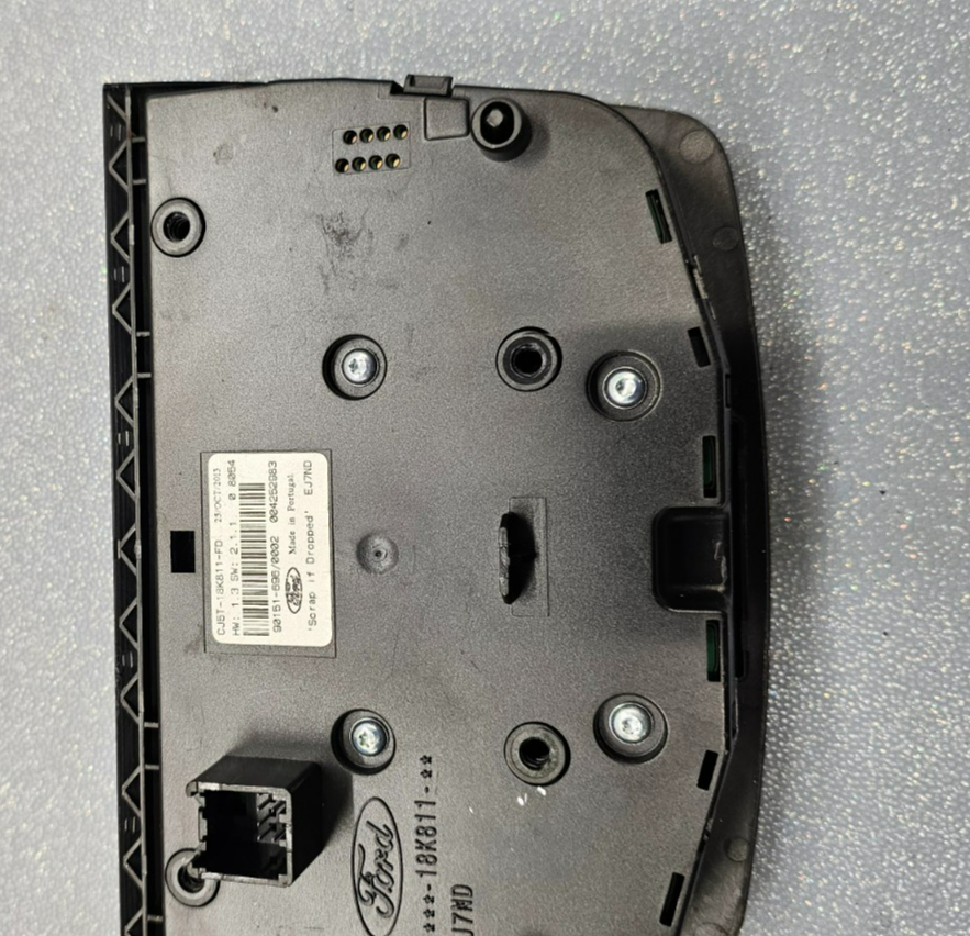 🔥13-16 Ford Escape Dash AM FM Radio Stereo Audio Control Panel BLACK OEM