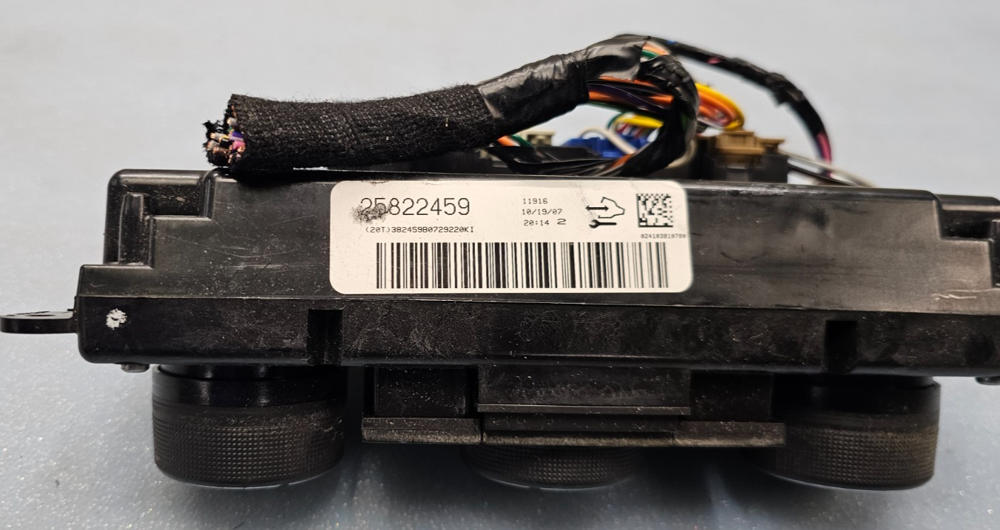 🔥09-12 TRAVERSE DASH AC A/C HVAC HEATER CLIMATE TEMPERATURE CONTROL BLACK