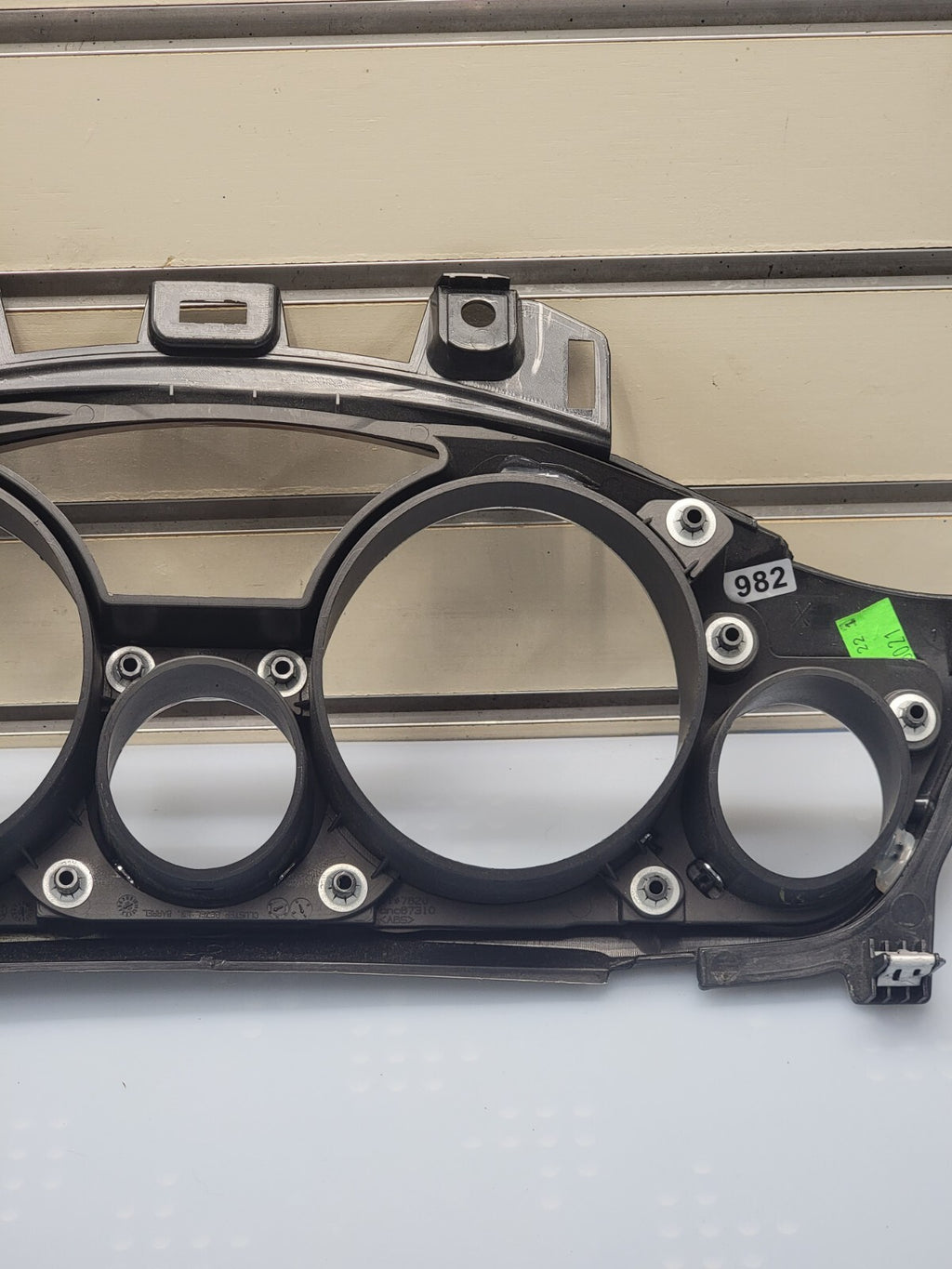 2008-2012 BUICK ENCLAVE SPEEDOMETER GAUGE CLUSTER TRIM BEZEL OEM woodgrain
