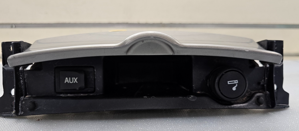 08-11 Highlander Center Dash Storage Pocket Instrument Panel Compartment Silver