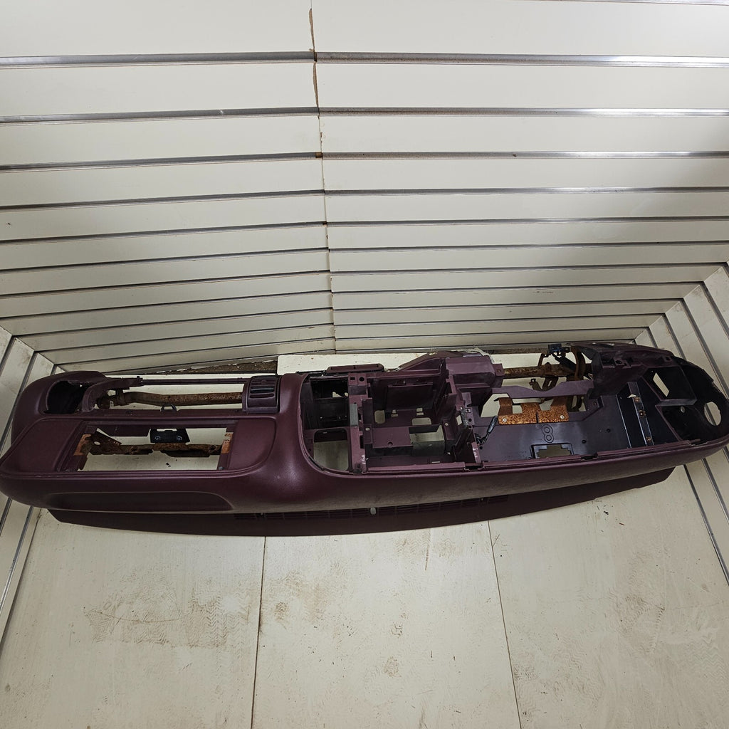 🔥95-99 CHEVY GMC SILVERADO C/K Dashboard DASH CORE Frame Mount DARK RED DB2