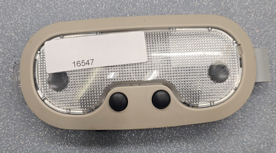 🔥99-06 SIERRA SILVERADO TAHOE Overhead Roof Console Dome Map Light Lamp Tan