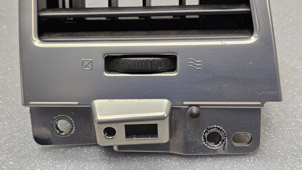 🔥09-12 LINCOLN MKS DASH LEFT DRIVER MASTER AIR VENT A/C AC HEATER PANEL SILVER