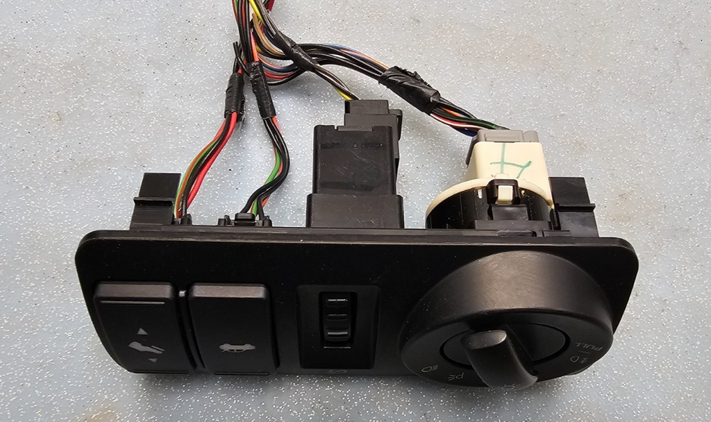🔥05-07 Five Hundred Taurus Montego Fog Headlight Lamp Dimmer Trunk Switch Black