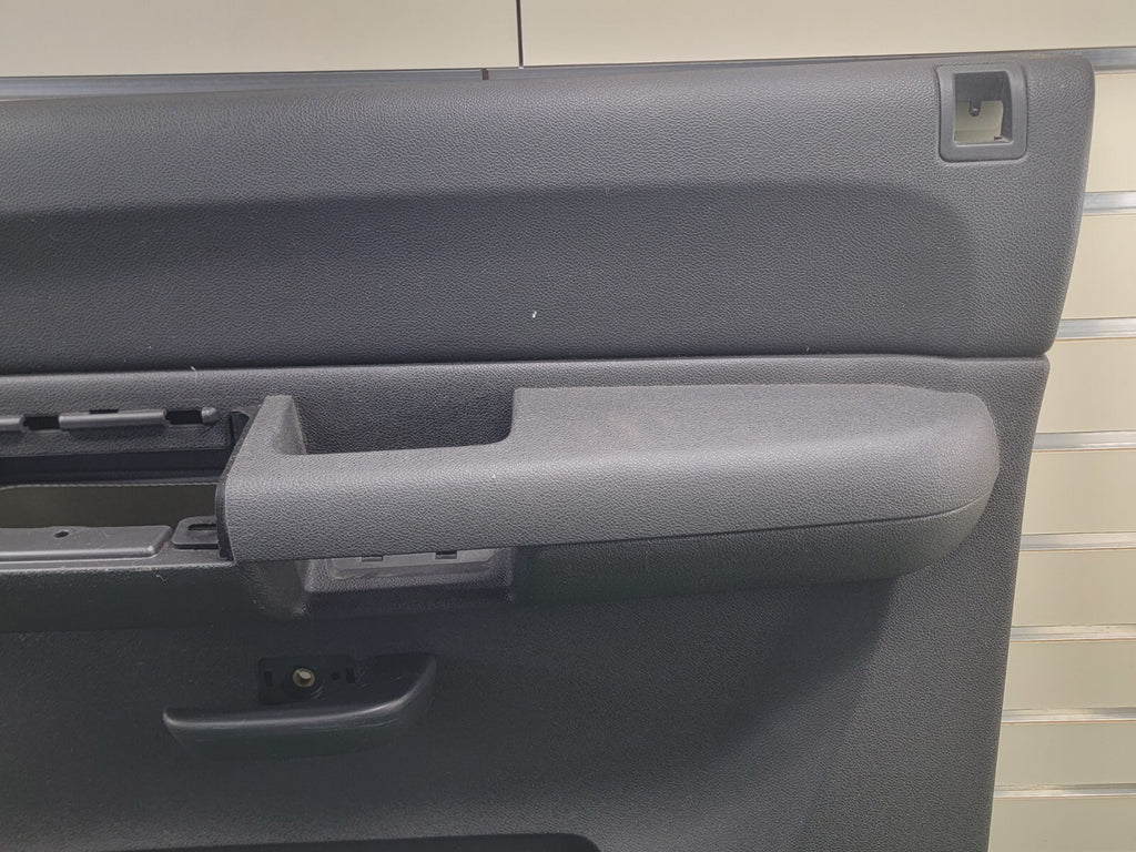 🔥07-09 Chevrolet Silverado GMC Sierra Door Panel right passenger black auto D19