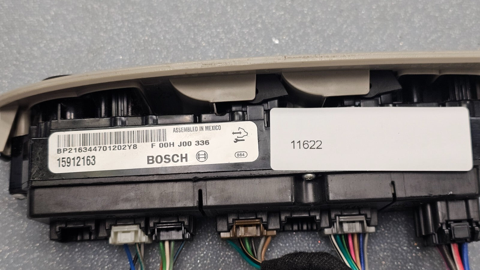 🔥06-11 Buick Lucerne Front Left Driver Master Power Window Switch Assembly Tan