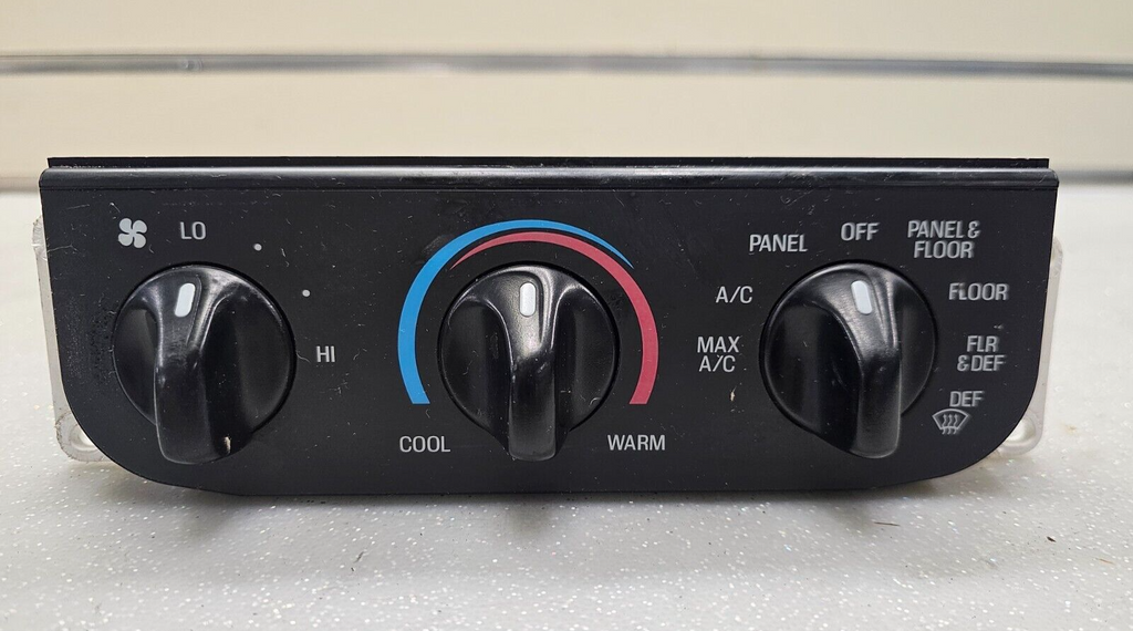 97-03 Ford F150 F250 Expedition Heater A/C Climate Control Panel Dash Unit Temp