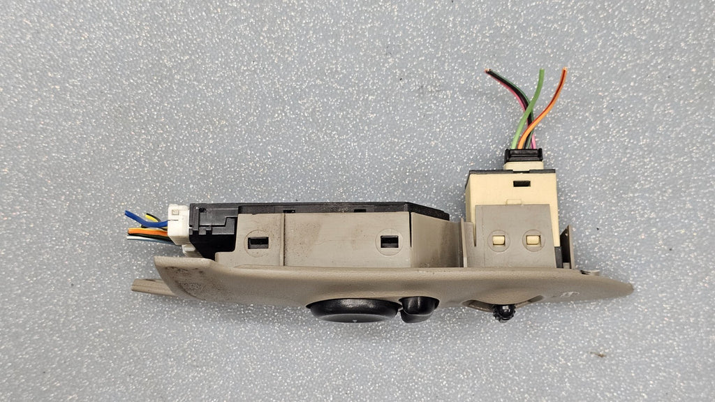 🔥02-07 JEEP LIBERTY LEFT DRIVER MASTER LOCK MIRROR SWITCH TRIM BEZEL OEM TAN