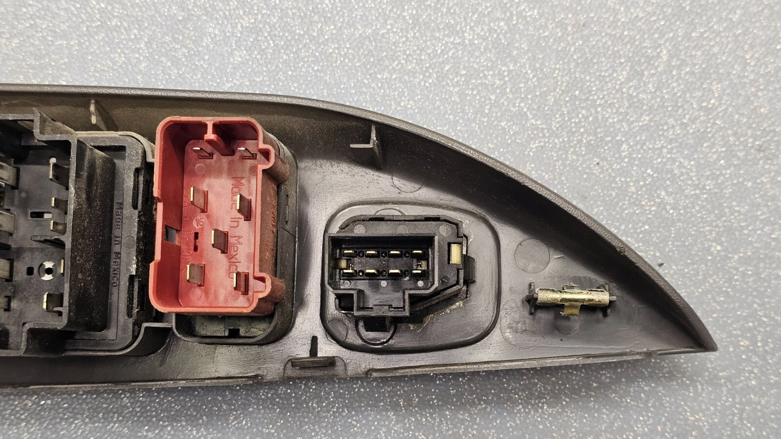 🔥99-02 FORD F150 FRONT LEFT DRIVER MASTER POWER WINDOW SWITCH ASSEMBLY DK GRAY