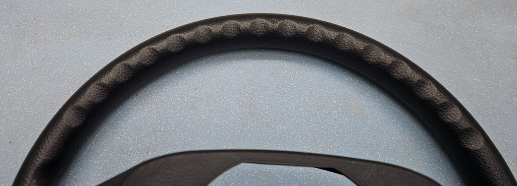 🔥06-12 TOYOTA RAV4 LEFT DRIVER STEERING COLUMN WHEEL COVER LEATHER BLACK OEM