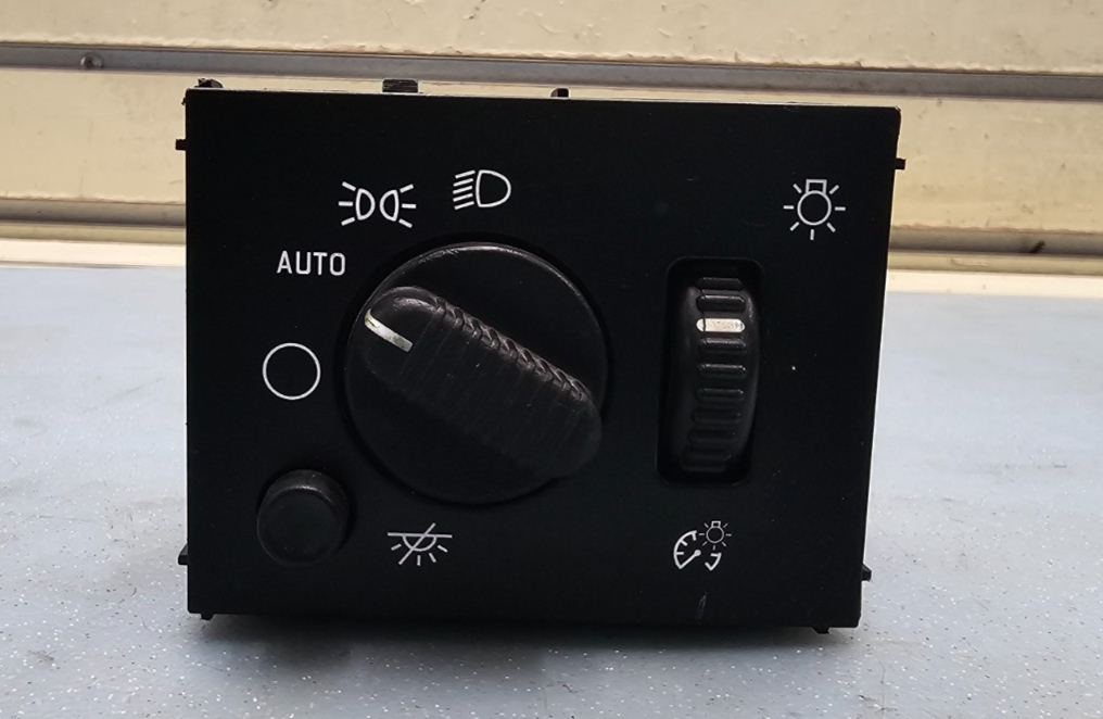🔥03-06 SILVERADO GMC SIERRA HEADLIGHT DOME LIGHT DIMMER CONTROL SWITCH BLACK