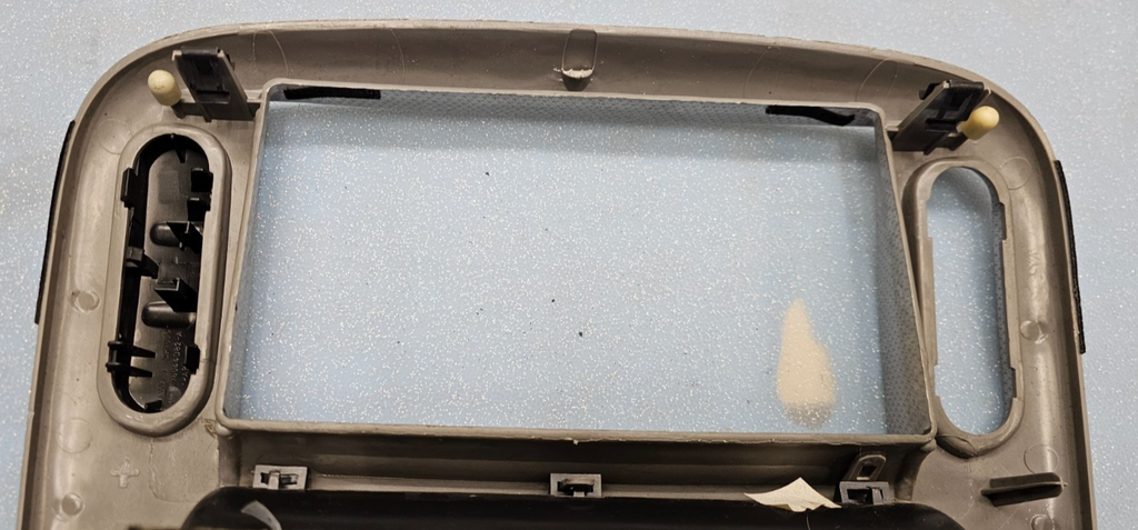 🔥02-05 FORD EXPLORER RADIO AUDIO CLIMATE TEMPERATURE CONTROL BEZEL TRIM SILVER