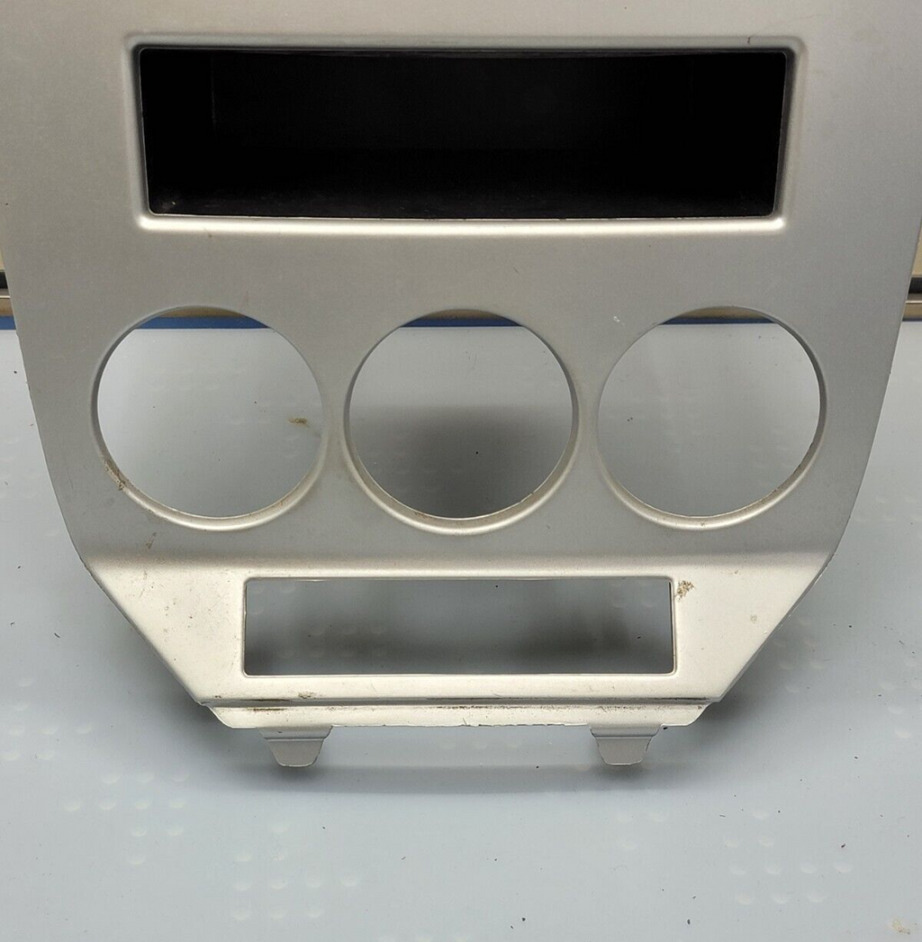 🔥07-09 Dodge CALIBER Dash Radio Center BEZEL Climate Dash Trim Vents SILVER B15