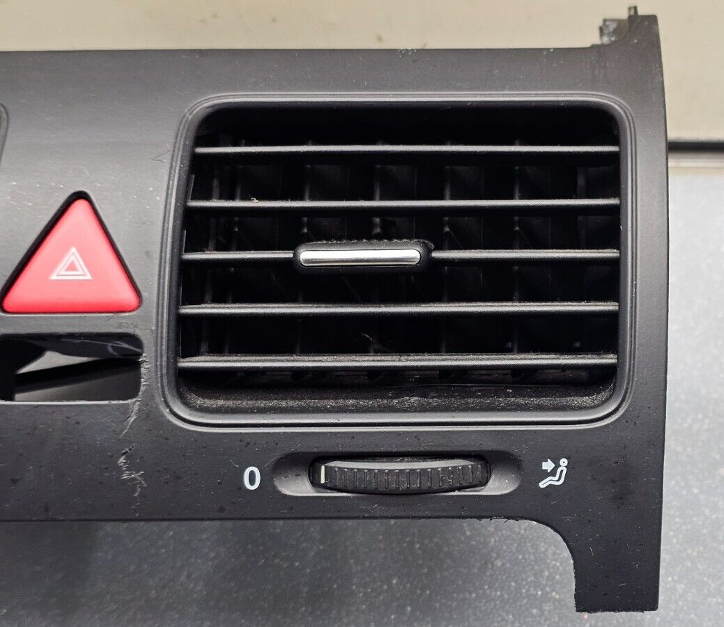 🔥05-10 Volkswagen Jetta Golf Dash AC Air Vent Heater Conditioning Bezel Black