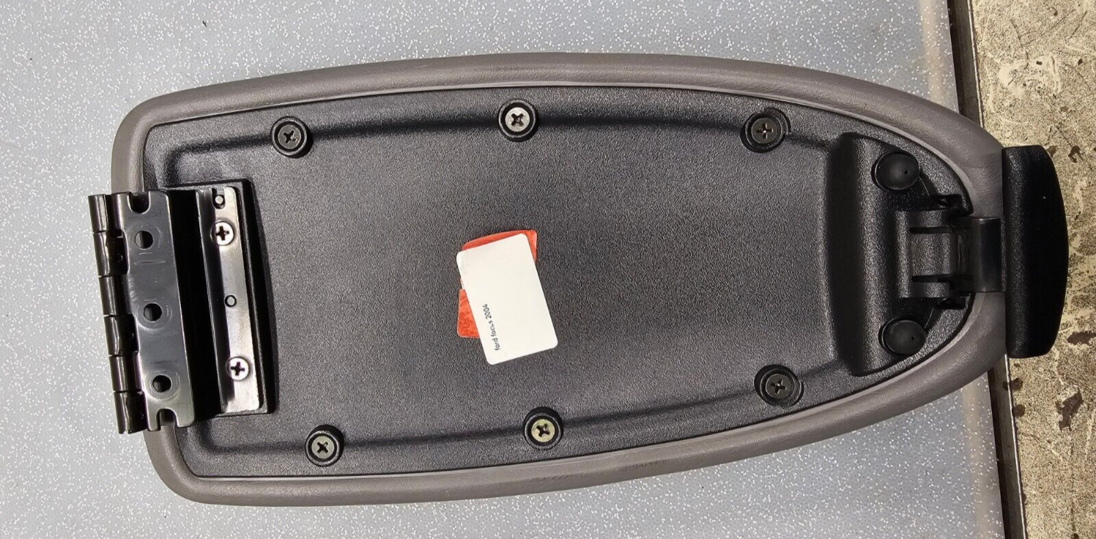 🔥00-07 FOCUS CENTER CONSOLE LID ARMREST LID COVER LEATHER STORAGE ASSEMBLY GRAY