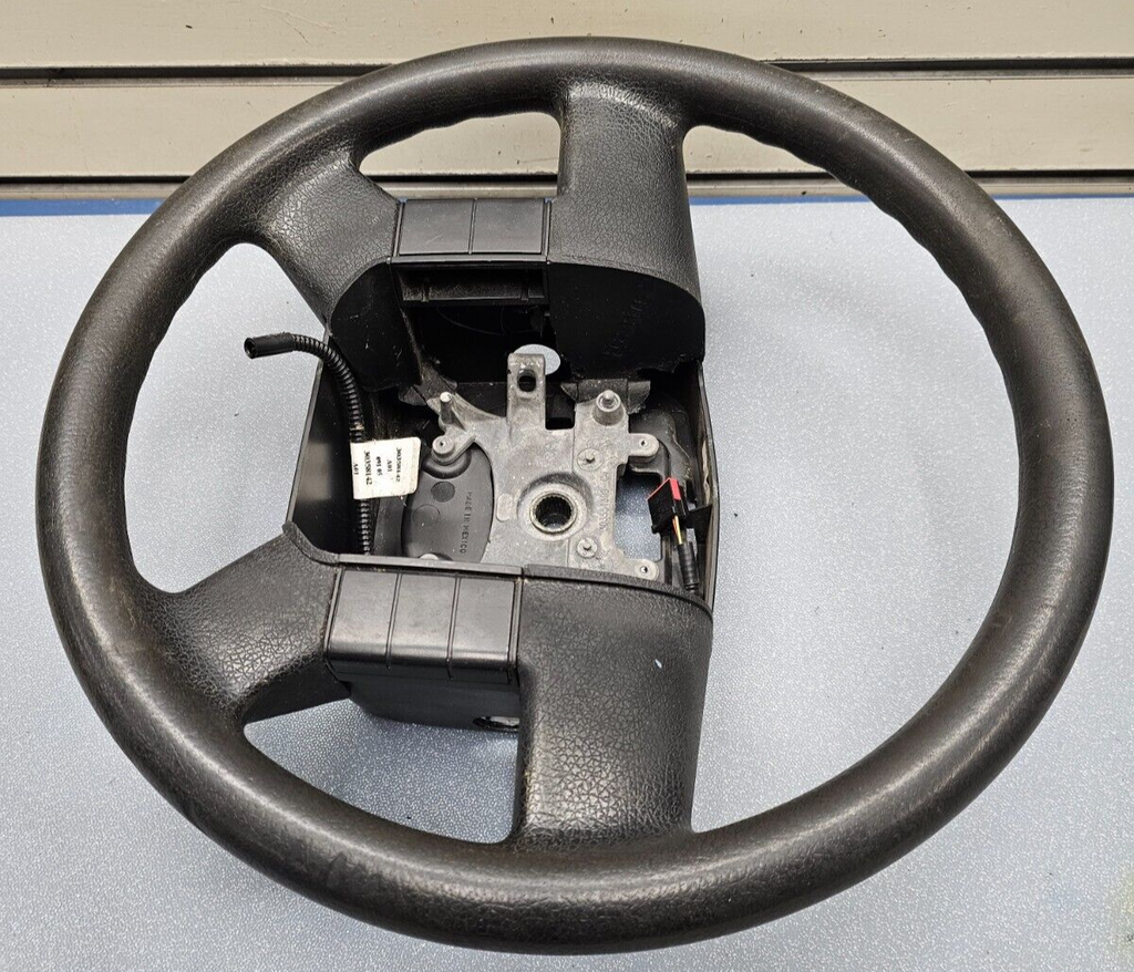 🔥04-08 Ford F-150 Leather Left Driver Steering Wheel Cruise Control Black OEM