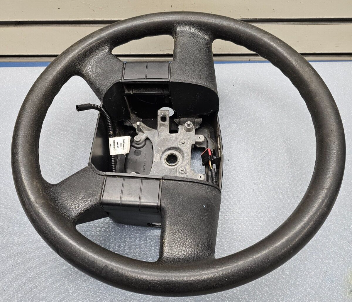 🔥04-08 Ford F-150 Leather Left Driver Steering Wheel Cruise Control Black OEM