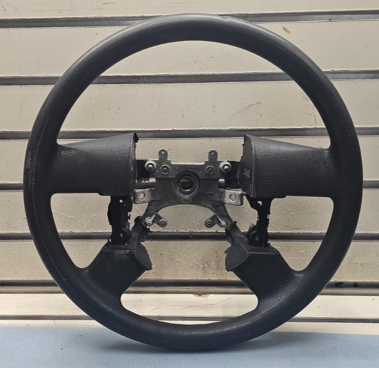 🔥2004-2008 Ford F-150 F150 Tan Leather Wrapped Steering Wheel OEM Black