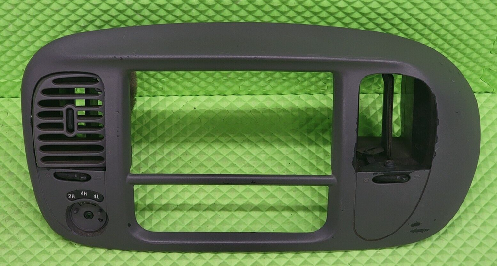 🔥1997-2003 Ford F150 Center Dash Radio Climate BEZEL Trim Panel Line Gray B1