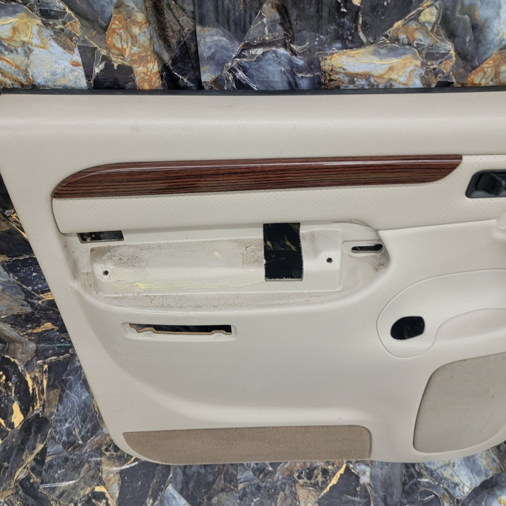 🔥99-06 Silverado SIERRA Door Panel Rear LEFT /No Arm TAN 09 D6