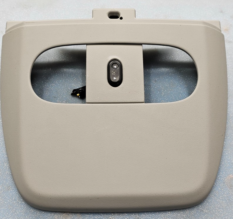🔥04-08 Ford F150 Overhead Console Center Dome Map Light Storage Roof Rail Tan