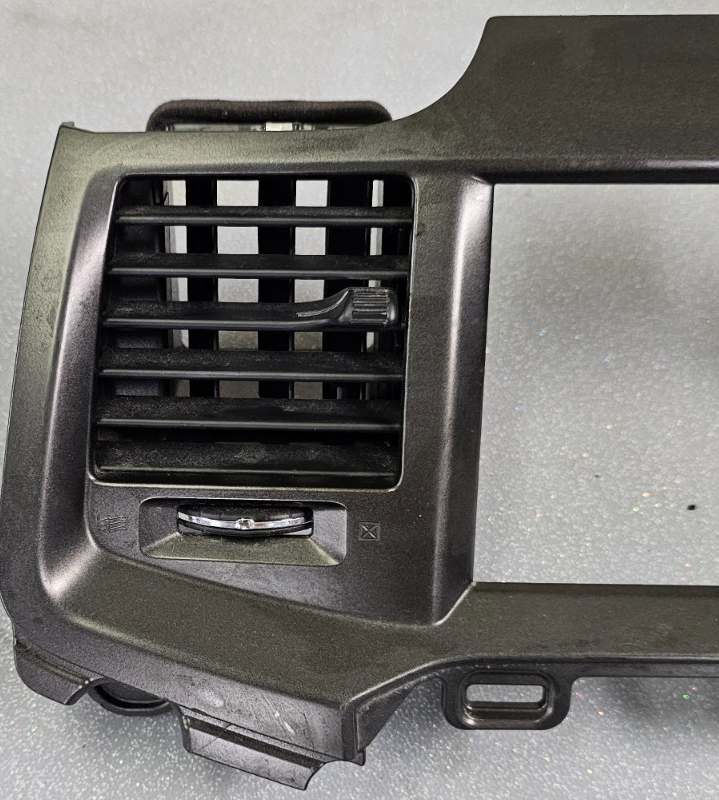 🔥09-12 LINCOLN MKS Dash Radio Stereo Display Trim Bezel Instrument Panel Silver