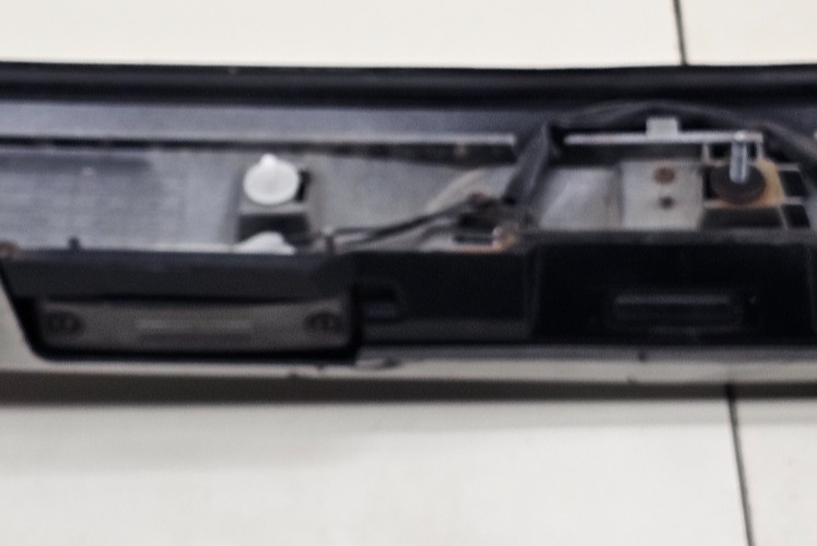 🔥2009-2013 SUBARU FORESTER REAR TAILGATE TRUNK MOLDING TRIM W/ BADGE GRAY OEM