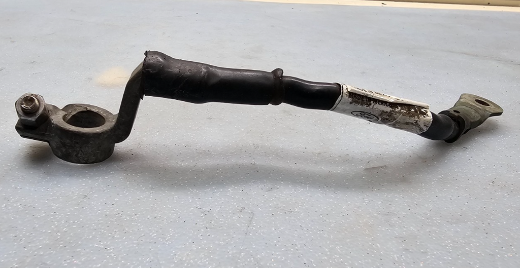 🔥04-10 AUDI A8 QUATTRO NEGATIVE BATTERY GROUND CABLE OEM