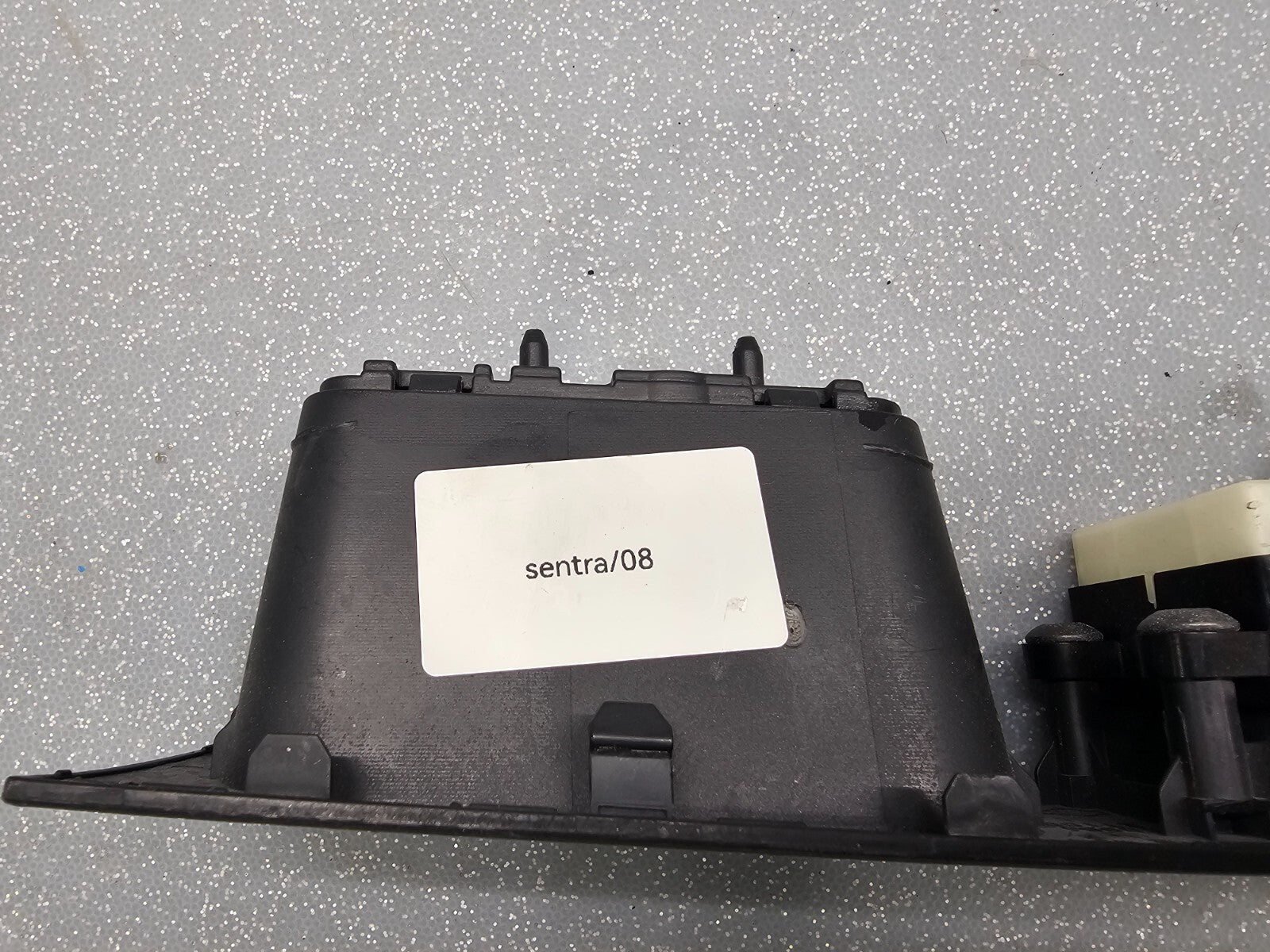 07-10 Nissan Sentra Front Left Driver Master Power Window Switch Assembly Black