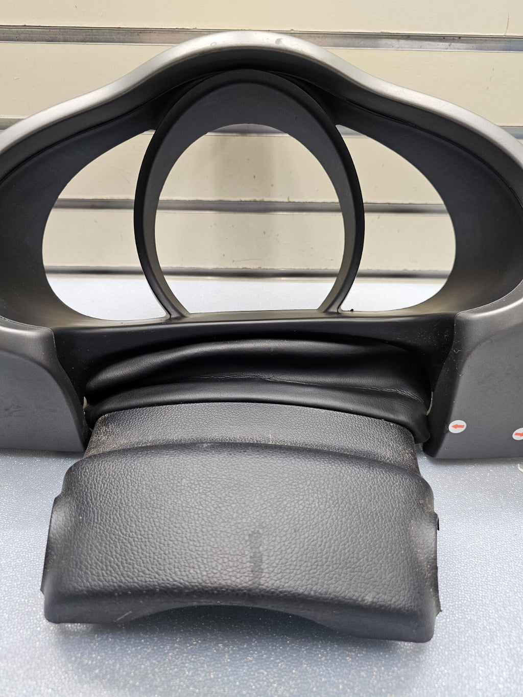 11-16 KIA SPORTAGE DASH SPEEDOMETER INSTRUMENT GAUGE CLUSTER BEZEL TRIM DK GRAY