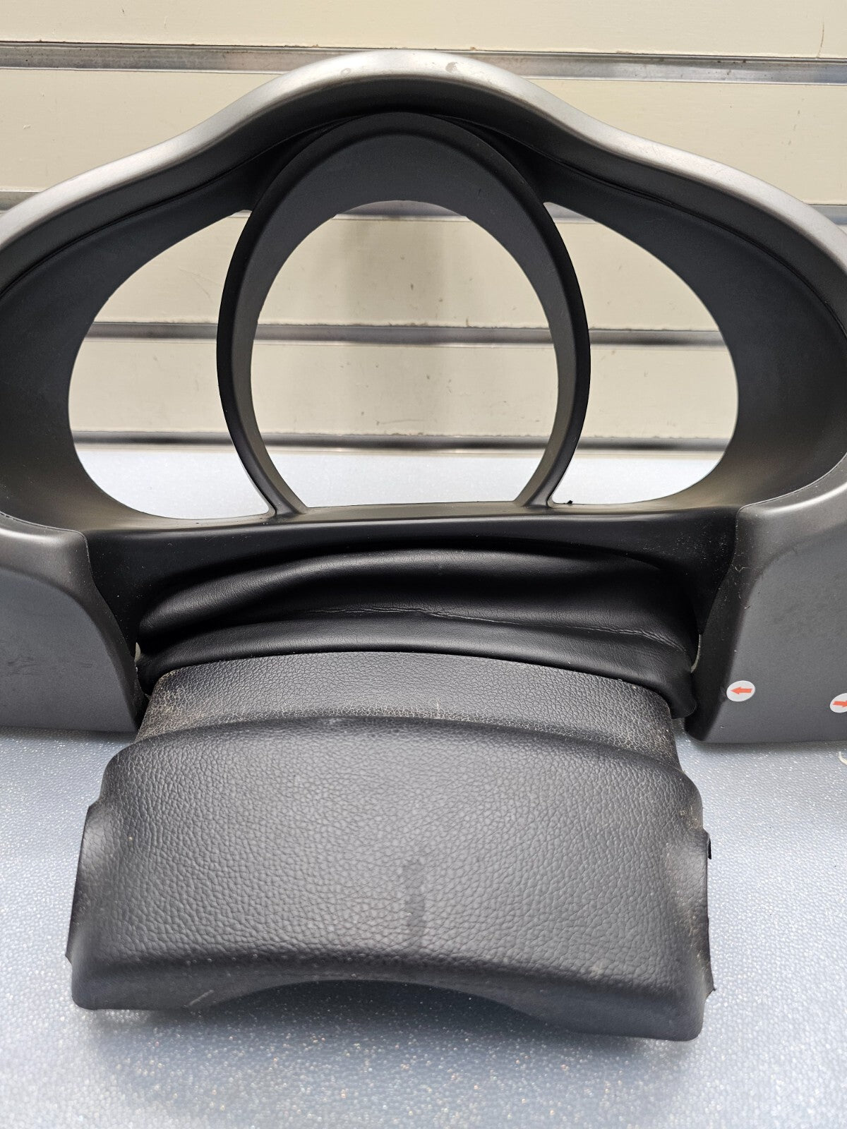 11-16 KIA SPORTAGE DASH SPEEDOMETER INSTRUMENT GAUGE CLUSTER BEZEL TRIM DK GRAY