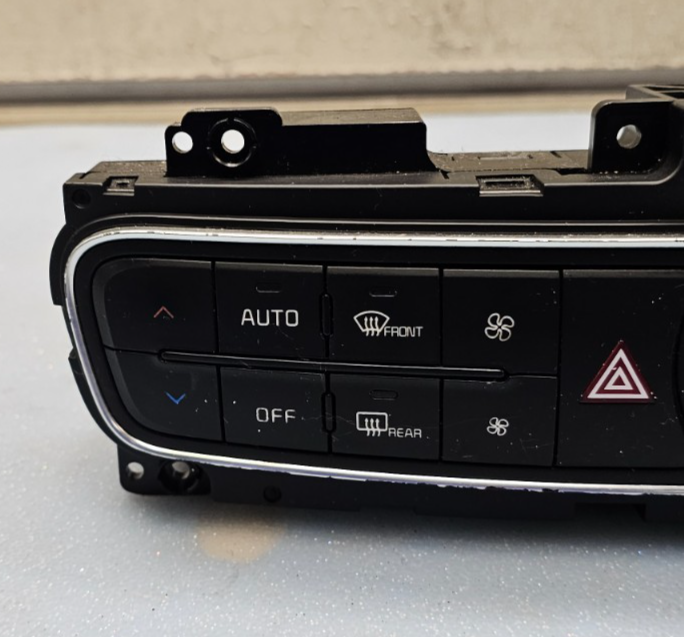 🔥14-16 Kia Cadenza A/C AC HVAC Dash Heater Climate Control Temperature Black