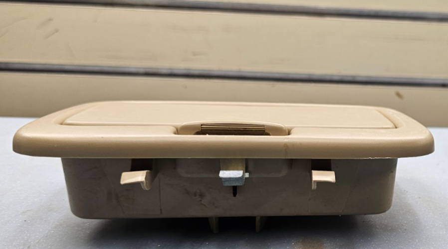 🔥98-01 Toyota Camry Overhead Center Roof Console Sunglass Holder Cubby TAN