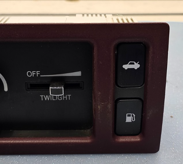 🔥96-99 Cadillac Deville Headlight Dimmer Control Switch Fuel Trunk Release RE