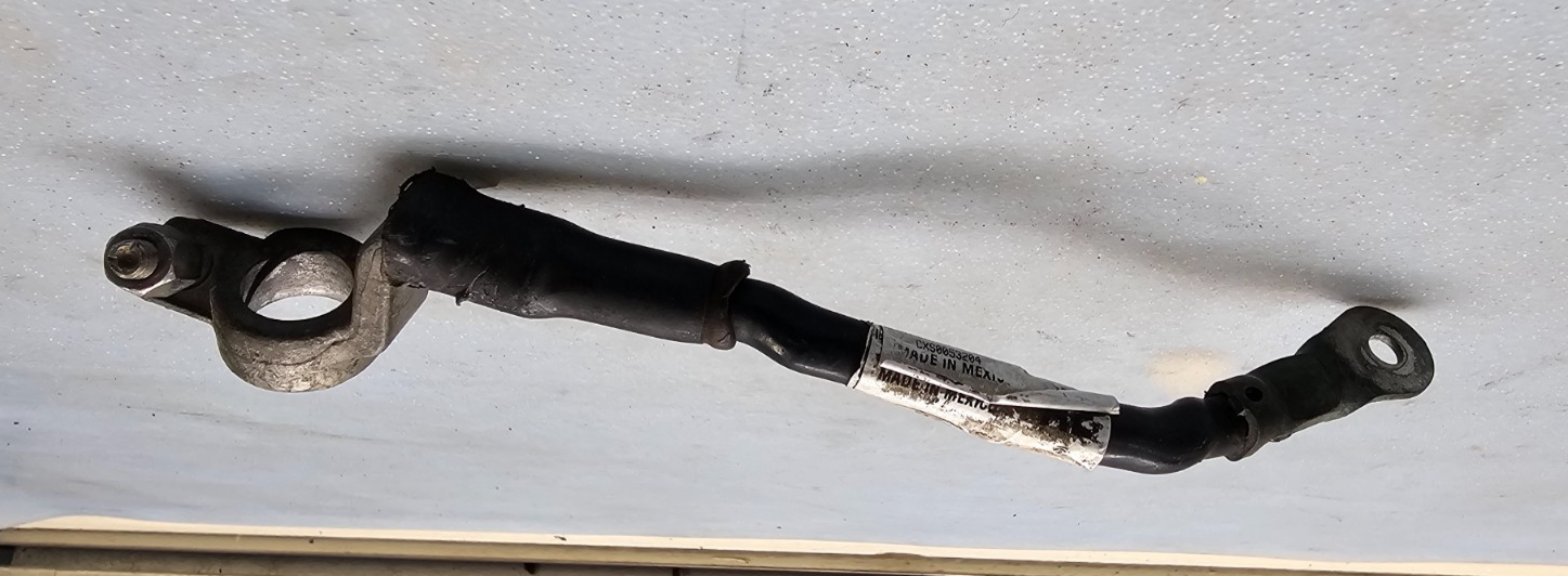 🔥04-10 AUDI A8 QUATTRO NEGATIVE BATTERY GROUND CABLE OEM