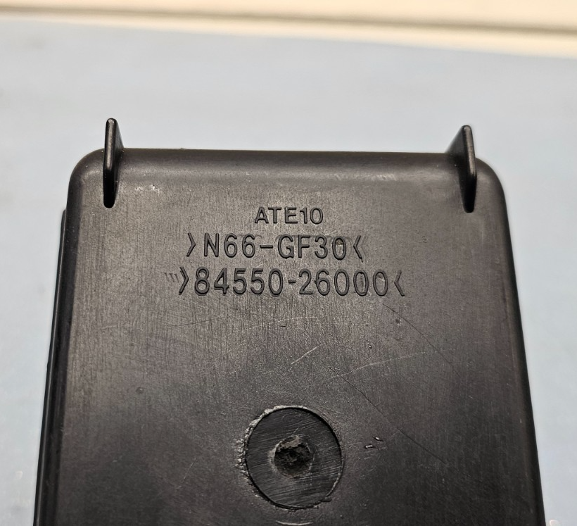 🔥01-05 Hyundai Santa Fe Center Console Ashtray Ash Tray Black