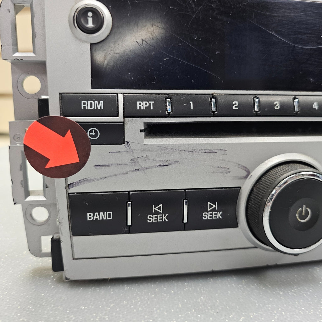 🔥07-08 Chevrolet Equinox Dash AM FM Radio Disc CD Player Receiver OEM