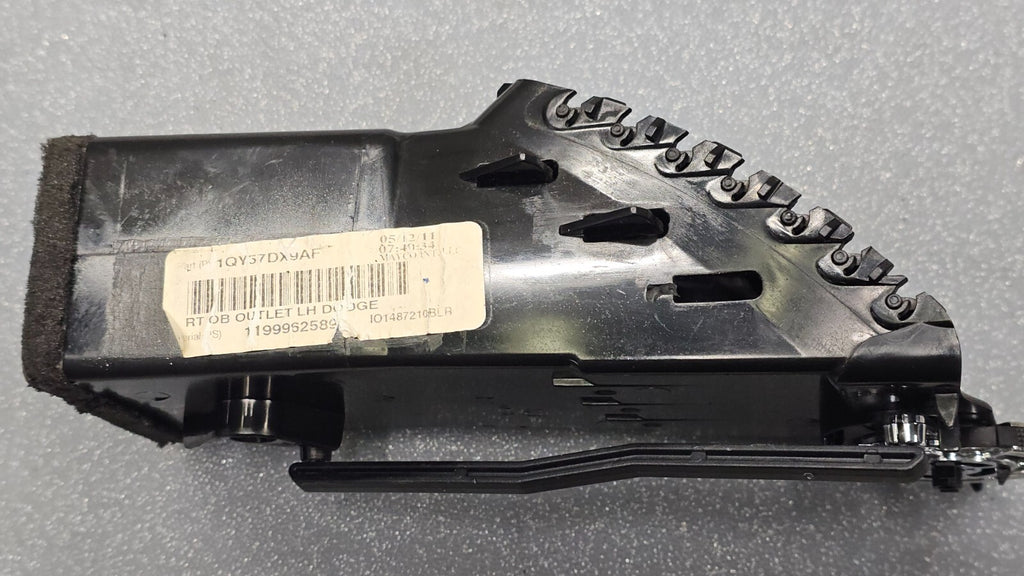 11-20 GRAND CARAVAN TOWN&COUNTRY DASH LEFT DRIVER AC AIR VENT HEATER PANEL BLACK