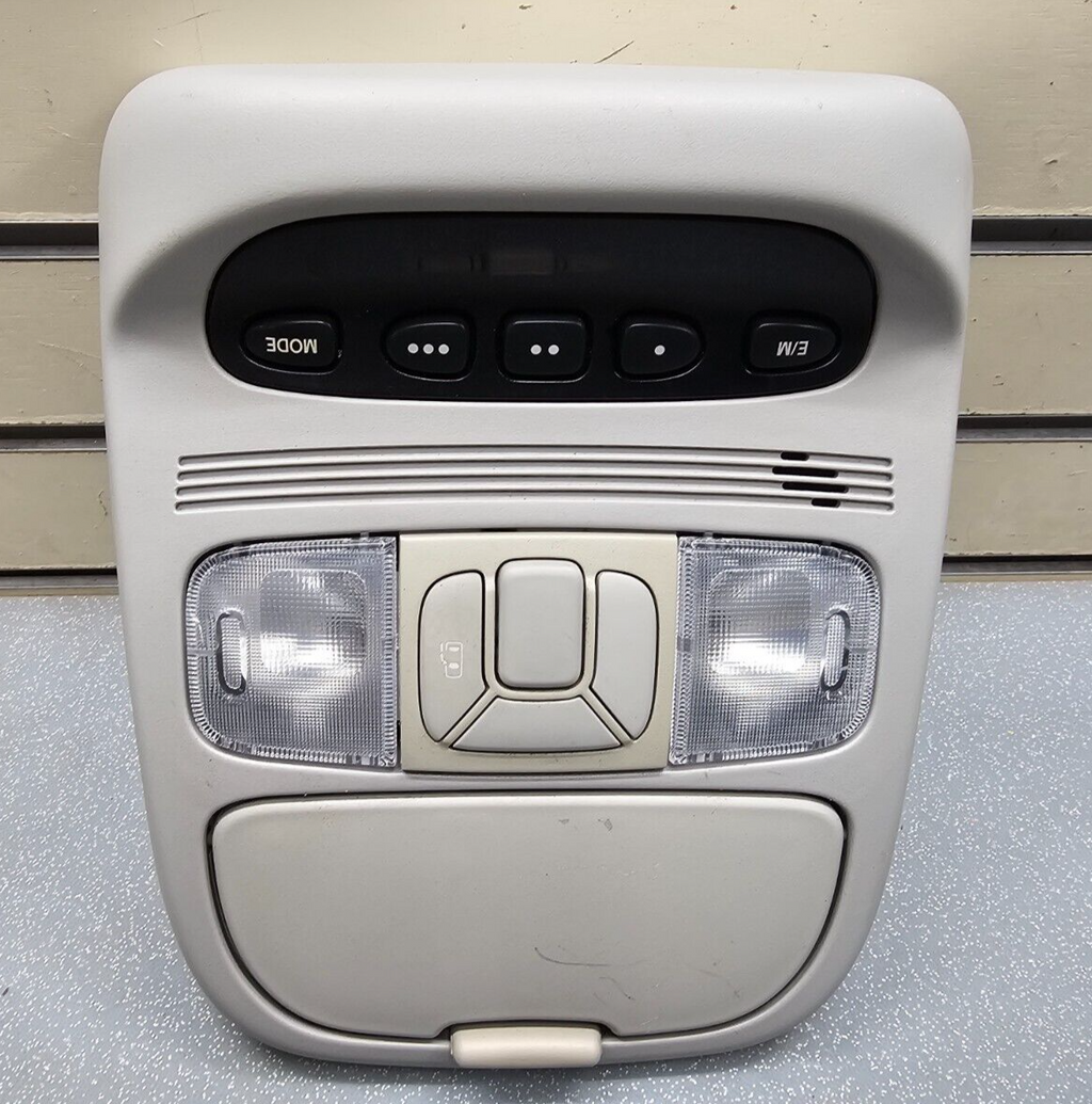 🔥04-10 Toyota Sienna Overhead Console Dome Map Light Storage Assembly LT GRAY