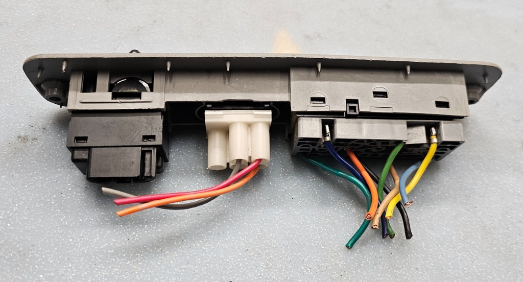 🔥1999-2002 Cadillac Escalade Tahoe Passenger Seat Control Switch Gray OEM