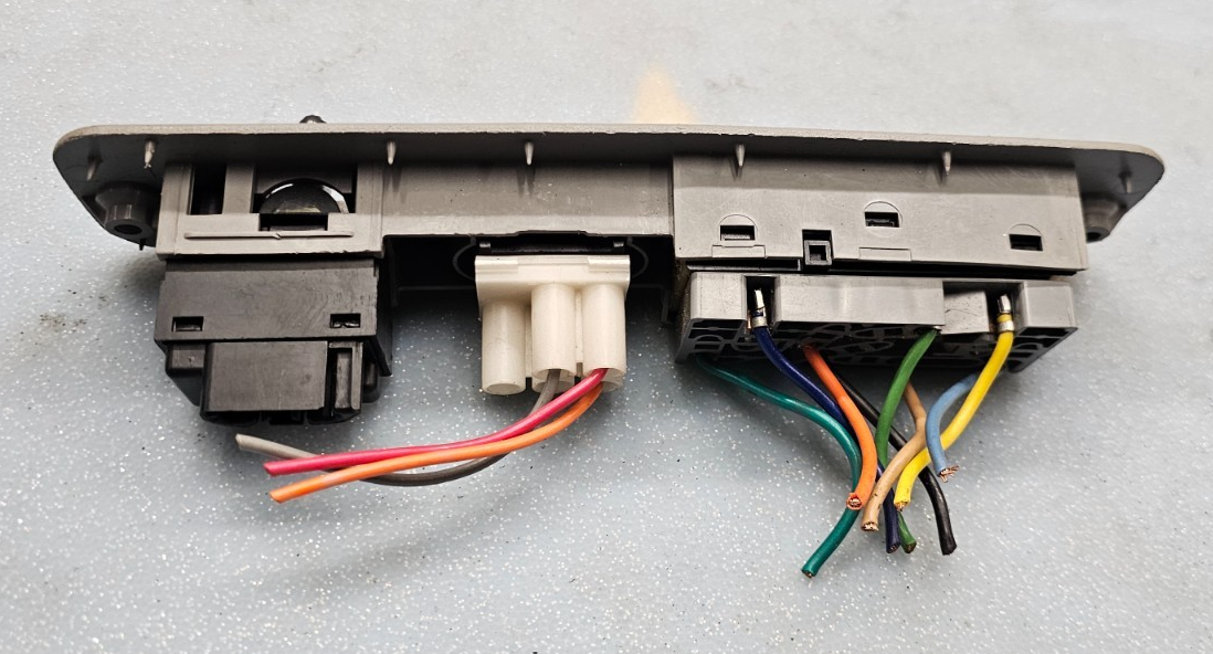 🔥1999-2002 Cadillac Escalade Tahoe Passenger Seat Control Switch Gray OEM