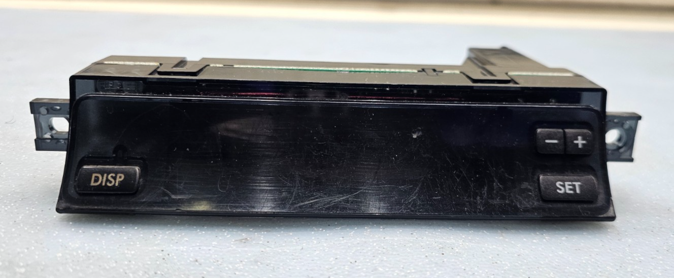🔥07-09 SUBARU LEGACY OUTBACK DIGITAL CENTER DASH AUTO CLOCK ASSEMBLY BLACK