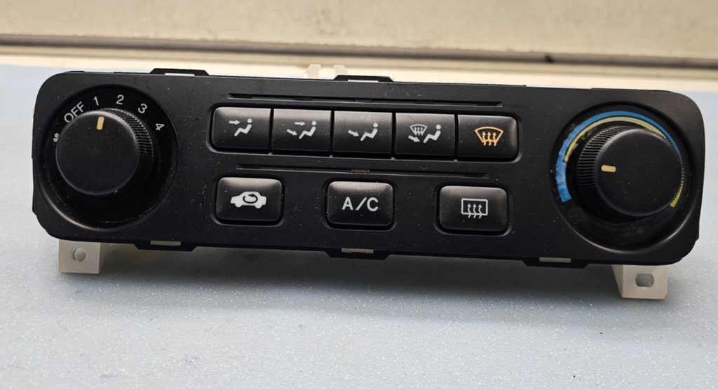 🔥01-02 Accord Dash AC A/C HVAC Heater Temperature Climate Control Panel Black