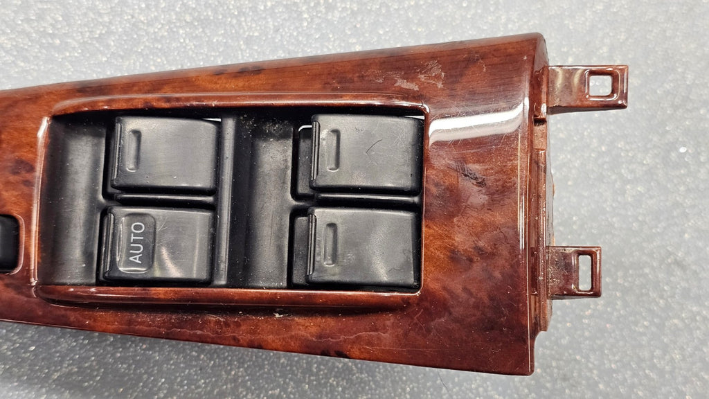 🔥03-08 Corolla Matrix Left Driver Master Power Window Switch Assembly Wood OEM