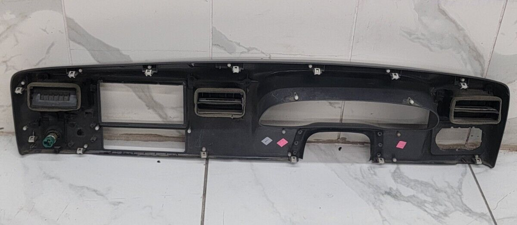 99-04 Ford F250 F350 Dash Instrument Cluster Speedometer Bezel Panel DK Gray C22