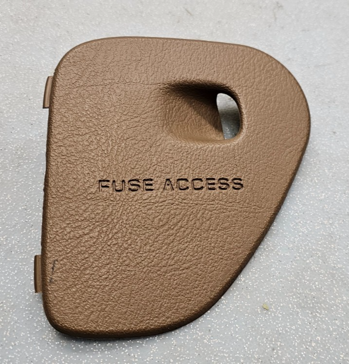 🔥98-01 Dodge RAM Fuse Box Access Door Cover Lid Cap TAN OEM