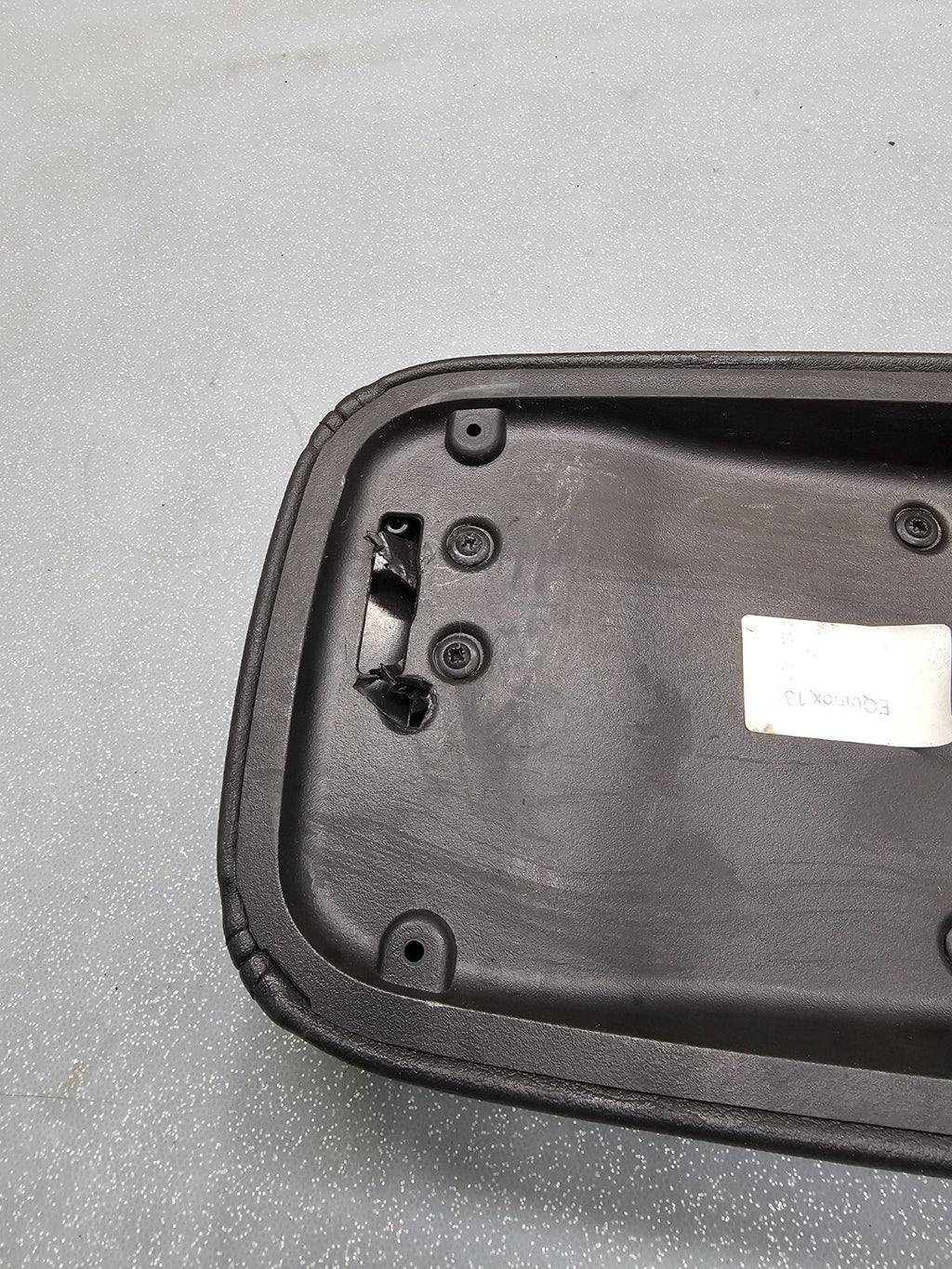 🔥10-15 chevy EQUINOX GMC TERRAIN CENTER CONSOLE ARMREST ASSEMBLY BLACK